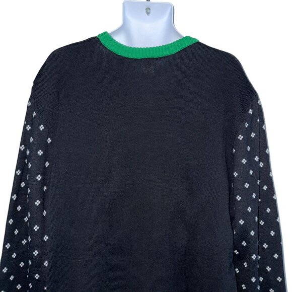 Star Wars Darth Vader Sweater Mens XL Ugly Christmas Holiday Candy Canes Black - Picture 7 of 9